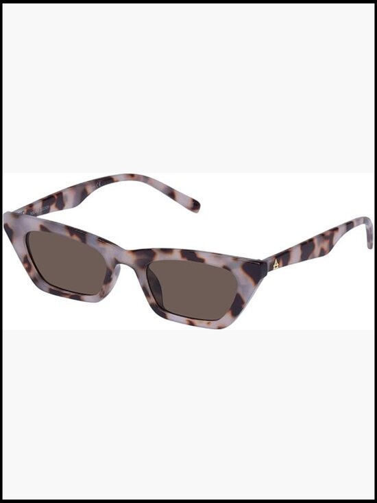 Plastic Frame Cat Eye Wrap Around Sunglasses main image 5